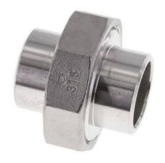 Gerader Verschraubungsstutzen 33,7mm Schweißende Edelstahl Konische Dichtung 16bar (224,8psi)