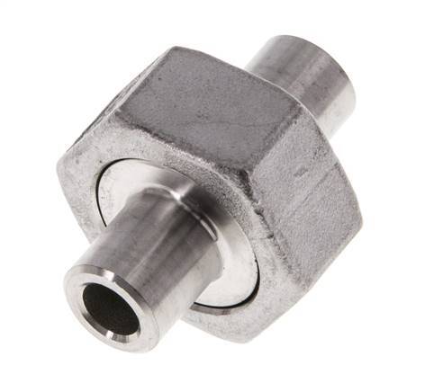 Gerader Verschraubungsstutzen 10,2mm Schweißende Edelstahl Konische Dichtung 16bar (224,8psi)