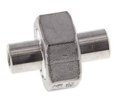 Gerader Verschraubungsstutzen 10,2mm Schweißende Edelstahl Konische Dichtung 16bar (224,8psi)