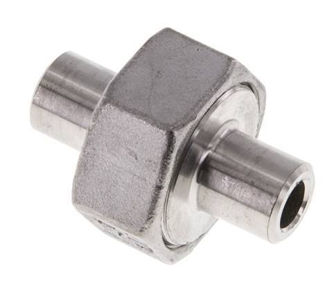 Gerader Verschraubungsstutzen 10,2mm Schweißende Edelstahl Konische Dichtung 16bar (224,8psi)