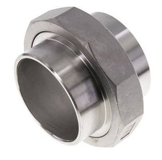 Gerader Verschraubungsstutzen 88,9mm Schweißende Edelstahl Konische Dichtung 16bar (224,8psi)