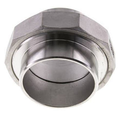 Gerader Verschraubungsstutzen 88,9mm Schweißende Edelstahl Konische Dichtung 16bar (224,8psi)