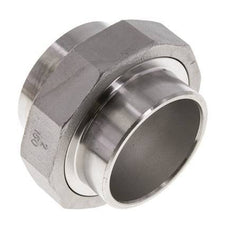 Gerader Verschraubungsstutzen 60,3mm Schweißende Edelstahl Konische Dichtung 16bar (224,8psi)