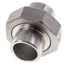 Gerader Verschraubungsstutzen 26,9mm Schweißende Edelstahl Konische Dichtung 16bar (224,8psi)