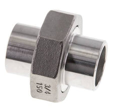Gerader Verschraubungsstutzen 26,9mm Schweißende Edelstahl Konische Dichtung 16bar (224,8psi)