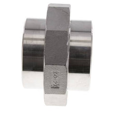 Gerader Verschraubungsstutzen 76,1mm Schweißende Edelstahl Konische Dichtung 16bar (224,8psi)