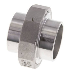 Gerader Verschraubungsstutzen 48,3mm Schweißende Edelstahl Konische Dichtung 16bar (224,8psi)