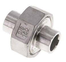 Gerader Verschraubungsstutzen 17,2 mm Schweißende Edelstahl Konische Dichtung 16 bar (224,8 psi)