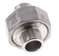 Gerader Verschraubungsstutzen 17,2 mm Schweißende Edelstahl Konische Dichtung 16 bar (224,8 psi)