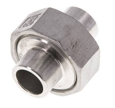 Gerader Verschraubungsstutzen 17,2 mm Schweißende Edelstahl Konische Dichtung 16 bar (224,8 psi)