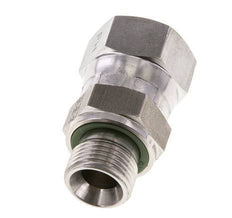 JIC Reduziernippel UNF 3/4''-16 Innengewinde x G3/8'' Außengewinde Einstellbar Edelstahl 275bar (3863.75psi)