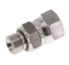 JIC Reduziernippel UNF 3/4''-16 Innengewinde x G3/8'' Außengewinde Einstellbar Edelstahl 275bar (3863.75psi)