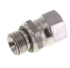 JIC Reduziernippel UNF 7/8''-14 Innengewinde x G1/2''-Außengewinde Einstellbar Edelstahl 210bar (2950.5psi)