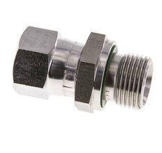 JIC Reduziernippel UNF 9/16''-18 Innengewinde x G3/8''-Außengewinde Verstellbar Edelstahl 275bar (3863.75psi)