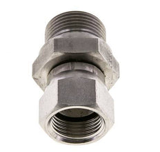 JIC Reduziernippel UNF 7/8''-14 Innengewinde x G3/4''-Außengewinde Verstellbar Edelstahl 250bar (3512.5psi)