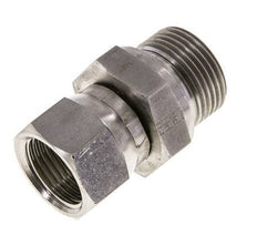 JIC Reducing Nipple UNF 7/8''-14 Female x G3/4'' Male Adjustable Stainless Steel 250bar (3512.5psi)
