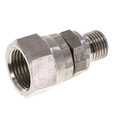 JIC Reduziernippel UNF 3/4''-16 Innengewinde x G1/4'' Außengewinde Einstellbar Edelstahl 275bar (3863.75psi)