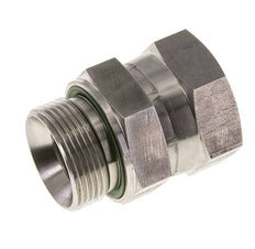 JIC Reduziernippel UN 1-5/8''-12 Innengewinde x G1 1/4''-Außengewinde Verstellbar Edelstahl 140bar (1967.0psi)