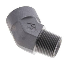 45deg Angled Fitting 1'' NPT Male x Female Steel 140bar (1967.0psi)
