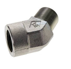 45° abgewinkeltes Anschlussstück 3/4'' NPT Außengewinde x Innengewinde Stahl 170bar (2388,5psi)