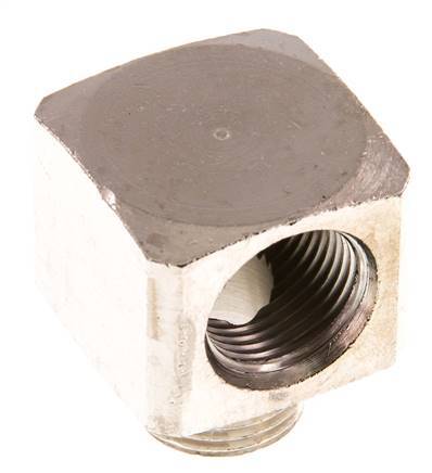 90deg Angled Fitting G3/8'' Male x Female Nickel-plated Brass 16bar (224.8psi)