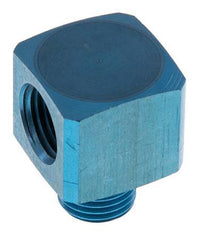 90deg Angled Fitting G1/4'' Male x Female Aluminium 16bar (224.8psi) [2 Pieces]