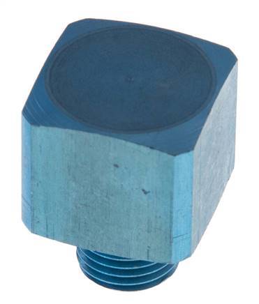 90deg Angled Fitting G1/4'' Male x Female Aluminium 16bar (224.8psi) [2 Pieces]