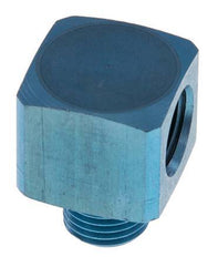 90deg Angled Fitting G1/4'' Male x Female Aluminium 16bar (224.8psi) [2 Pieces]