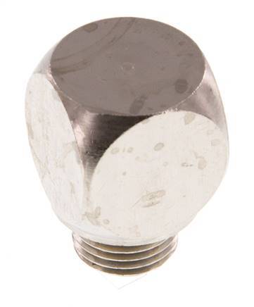 90deg Angled Fitting G1/8'' Male x Female Nickel-plated Brass 16bar (224.8psi) [2 Pieces]