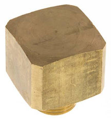 90 Grad abgewinkeltes Fitting G1/2'' Außengewinde x Innengewinde Messing 16bar (224.8psi)