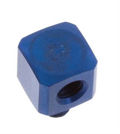 90deg Angled Fitting M5 Male x Female Aluminium 16bar (224.8psi) [5 Pieces]
