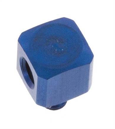 90deg Angled Fitting M5 Male x Female Aluminium 16bar (224.8psi) [5 Pieces]