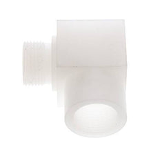 90 Grad abgewinkeltes Fitting G3/4'' Außengewinde x Innengewinde PVDF 10bar (140,5psi) FDA
