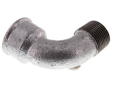 90 Grad abgewinkeltes Fitting G3/4'' Außengewinde x Innengewinde PVDF 10bar (140,5psi) FDA