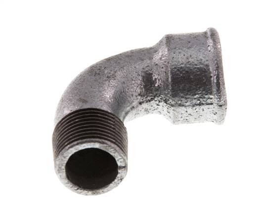 90 Grad abgewinkeltes Fitting G3/4'' Außengewinde x Innengewinde PVDF 10bar (140,5psi) FDA