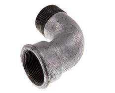 90 Grad abgewinkeltes Fitting 1 1/2'' Außengewinde R x Innengewinde Rp kurz Gusseisen 25bar (351.25psi)