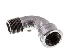 90deg Angled Fitting 1/2'' Male R x Female Rp Short Cast Iron 25bar (351.25psi) [2 Pieces]