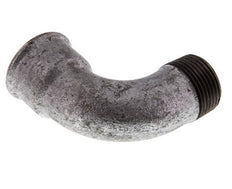 90 Grad abgewinkeltes Fitting 1'' Außengewinde R x Innengewinde Rp kurz Gusseisen 25bar (351.25psi)