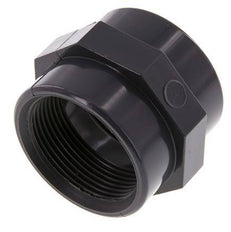 Socket Rp1 1/2'' Female PVC-U 16bar (224.8psi) EN 1452-3 [2 Pieces]
