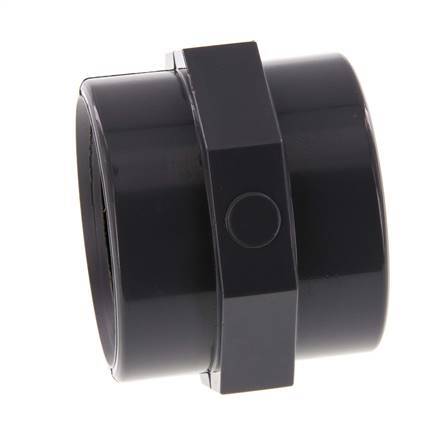 Muffe Rp1 1/2'' Innengewinde PVC-U 16bar (224.8psi) EN 1452-3 [2 Stück]