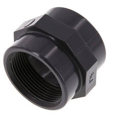 Muffe Rp1 1/2'' Innengewinde PVC-U 16bar (224.8psi) EN 1452-3 [2 Stück]