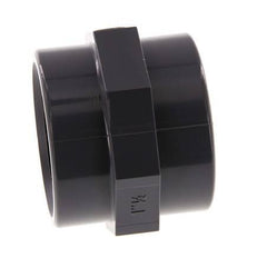 Muffe Rp1 1/2'' Innengewinde PVC-U 16bar (224.8psi) EN 1452-3 [2 Stück]