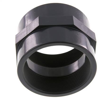 Socket Rp3'' Female PVC-U 16bar (224.8psi) EN 1452-3