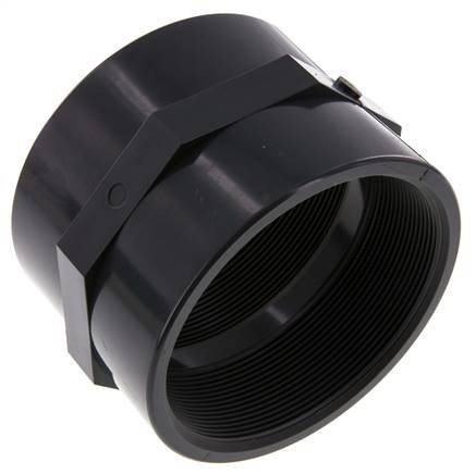 Socket Rp4'' Female PVC-U 16bar (224.8psi) EN 1452-3