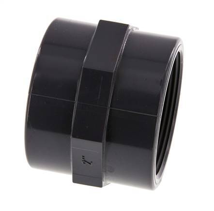 Socket Rp2'' Female PVC-U 16bar (224.8psi) EN 1452-3