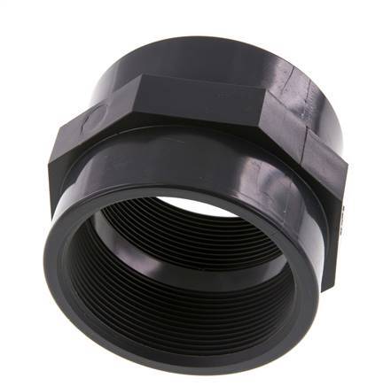 Socket Rp2 1/2'' Female PVC-U 16bar (224.8psi) EN 1452-3