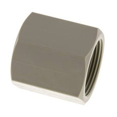 Muffe G1 1/4'' Innengewinde Polypropylen (pp) 10bar (140,5psi) FDA 50mm Sechskant