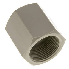 Muffe G1 1/4'' Innengewinde Polypropylen (pp) 10bar (140,5psi) FDA 50mm Sechskant