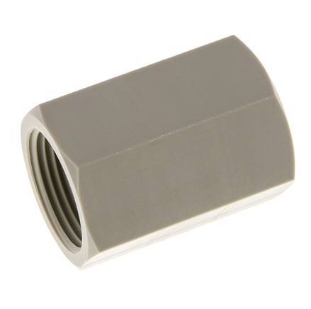 Muffe G3/4'' Innengewinde Polypropylen (pp) 10bar (140,5psi) FDA 32mm Sechskant
