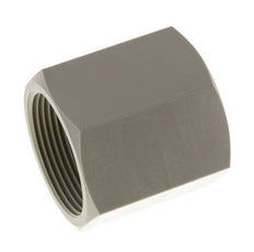 Muffe G1 1/2'' Innengewinde Polypropylen (pp) 10bar (140,5psi) FDA 55mm Sechskant